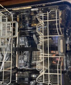 Qualtex Dishwasher Cutlery Silverware Basket Holder Grey, 9 5/16 X 5 1/4 X 9 3/4 Inches 18 81k4HrrhBSL