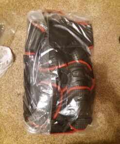 OHMOTOR Motorcycle Body Protective Jacket Armor Men, Motocross Riding Protective Gear,ATV Dirt Bike Chest Spine Protector 3X-Large-4X-Large Red 34 81k56KrG0aL