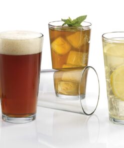 Luminarc 16-Ounce Pub Beer Glass, Set of 10 10 Count (Pack of 1) Standard Packaging 22 81k56aiKh9L