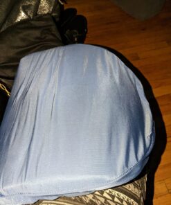 Pharmedoc Cooling Pregnancy Pillows for Sleeping Wedge Pillow, Maternity Pillow,Belly Wedge Memory Foam, Pregnancy Must Haves, New Mom Gifts for Women, Cooling Cover Navy Cooling Navy 33 81k5LTjpQhL