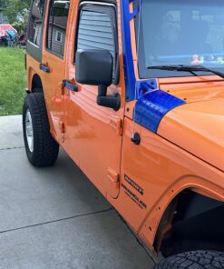 Nilight Windshield Frame Mounting Bracket for 52” LED Light Bar and Pod Light on Wrangler JK 2007-2017, 2 Years Warranty For 2007-2018 JK 29 81k6c37MnfL