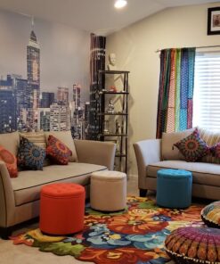 16x16 Inches Indian Decor Mandala Cushion Covers Arabian Decor Pillows Set Of 5 Pcs Moroccan Decor Christmas Pillows Decorative Pillow Covers Home Decor Wedding Decoration (16X16 Inches) 16X16 Inches 39 81k6ugdqoEL