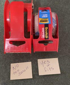 Scotch Sure Start Packing Tape, Clear, Holiday Wrapping Tape with Quiet Unwind and Easy Start, 1.88 in. x 25 yd., 6 Tape Rolls 6 Rolls 46 81k7PROjtL