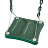 Swing-N-Slide NE 5041 Stand-Up Swing with 14" x 14" Swing Base and Coated Chains for Swing Set and Playset, Green