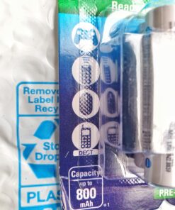 Panasonic BK-4MCCA8BA eneloop AAA 2100 Cycle Ni-MH Pre-Charged Rechargeable Batteries, 8-Battery Pack 8 Count (Pack of 1) 48 81k7m8isDHL