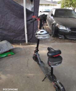 Hiboy S2/S2R Plus Electric Scooter, 8.5"/9" Tires, Up to 17/22 Miles Range, 350W Motor & 19 MPH Portable Folding Commuting Electric Scooter for Adults with Double Braking System and App S2 With Seat 60 81k8K3F1aRL 1