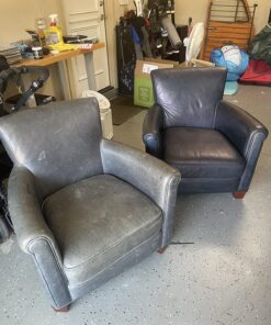 The Original Leather Recoloring Balm by Furniture Clinic - 16 Color Options - Leather Repair Kit for Furniture - Restore Couches, Car Seats, Clothing - Non-Toxic Leather Repair Cream (Navy Blue) Navy Blue 40 81k9MGE7lQL