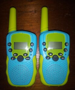 Selieve Toys for 3-12 Year Old Boys Girls, Walkie Talkies for Kids 22 Channels 2 Way Radio Toy with Backlit LCD Flashlight, 3 Miles Range for Outside, Camping, Hiking Blue 44 81kCHB4ovcL