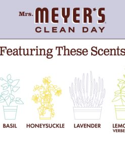 Mrs. Meyer's Clean Day Liquid Hand Soap Refill, Cruelty Free and Biodegradable Formula, Lavender Scent, 33 Fl Oz (Pack of 1) Single Refill 33 Fl Oz (Pack of 1) 18 81kCbwWEIiL 1