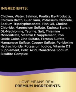 Sheba Wet Food PERFECT PORTIONS Paté Adult Wet Cat Food Trays (24 Count, 48 Servings), Delicate Salmon Entrée, Easy Peel Twin-Pack Trays , 1.32 Ounce (Pack of 48) 1.32 Ounce (Pack of 48) 26 81kE3wfZT4L