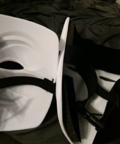 NEVLANTII V for Vendetta Guy Fawkes Mask Quality Anonymous Mask Halloween Costume Hackers Mask Cosplay Party Mask One Size 54 81kESTOZkeL