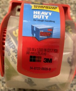 Scotch Sure Start Packing Tape, Clear, Holiday Wrapping Tape with Quiet Unwind and Easy Start, 1.88 in. x 25 yd., 6 Tape Rolls 6 Rolls 41 81kExAWLuoL