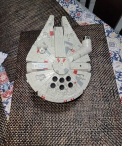 STAR WARS Millenium Falcon Bluetooth Speaker Portable Wireless Crystal Clear for Home, Travel, Outdoor, Rechargeable, Compatible with iPhone Samsung GRAY 36 81kF7rZUX5L
