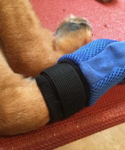 Hipaw Summer Breathable Dog Boots Nonslip Sole Paw Protector for Hardwood Floor XL: Insole Wide 2.83" Blue 26 81kGlXvhjkL