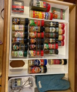 Dial Industries Expand-A-Drawer Spice Tray, White 29 81kHZgwHIPL