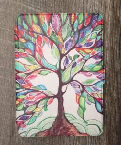 Fintie Slimshell Case for 6" Kindle Paperwhite 2012-2017 (Model No. EY21 & DP75SDI) - Lightweight Protective Cover with Auto Sleep/Wake (Not Fit Paperwhite 10th & 11th Gen), Love Tree 36 81kJIoD27L 2