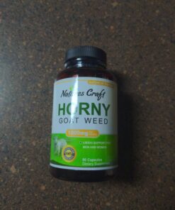 Horny Goat Weed for Male Enhancement - Extra Strength Horny Goat Weed for Men 1590mg per serving Complex with Tongkat Ali Saw Palmetto Extract Panax Ginseng and Black Maca Root for Stamina & Energy 90 Count (Pack of 1) 34 81kJwNy5o0L