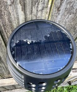 TomCare Solar Lights Upgraded, 43" Waterproof Flickering Flames 96 LED Torches Lights Outdoor Solar Landscape Decoration Lighting Auto On/Off Pathway Lights for Garden Patio Yard Christmas, Black(4) Black-style 1 39 81kKYGBsKrL