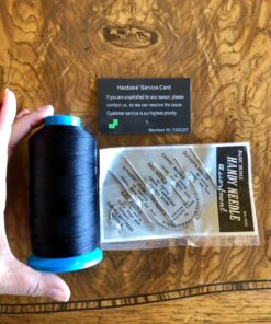 Haobase Black Bonded Nylon Sewing Thread 1500 Yard Size T70 #69 35 81kKxZjmqL