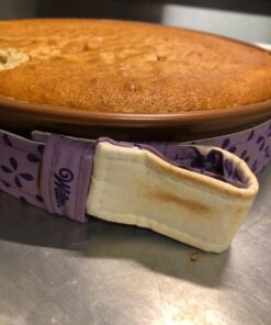 Wilton Bake-Even Cake Strips for Evenly Baked Cakes, 2-Piece Set, Purple, Fabric 2-Pc. 54 81kLXxcwLgL