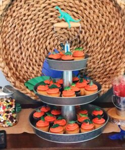 Fun Central 12 Pieces - Jumbo Plastic Dinosaur Figures in Bulk Party Favors for Kids and Toddlers - Assorted Designs 25 81kOAS4J7L