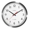 La Crosse Technology 404-1235UA-SS 14 Inch UltrAtomic Analog Stainless Steel Wall Clock 17 81kQF5PYL