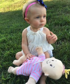 Manhattan Toy Baby Stella Soft First Baby Doll for Ages 1 Year and Up, 15", Peach In Retail Packaging 26 81kQL JFPL