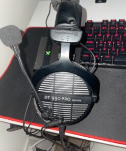 beyerdynamic DT 990 Pro 250 ohm Over-Ear Studio Headphones For Mixing, Mastering, and Editing Gray 58 81kSIRi9ZaL
