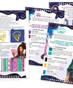 Make It Real - Disney Descendants 3 Sketchbook. Fashion Design Drawing and Coloring Book for Girls. Includes Evie and Descendants 3 Sketch Pages, Stencils, Stickers, and Design Guide 12 81kSVK5q46L