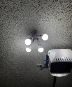 JACKYLED 4 in 1 E26 Light Socket Splitter Adapter Converter for Standard LED Bulbs 360 Degrees Adjustable 180 Degree Bendable Max Watt 240W 33 81kV7N8rhQL