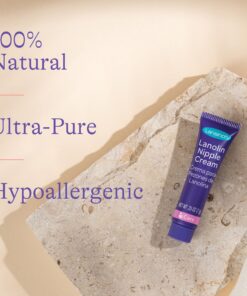 Lansinoh Lanolin Nipple Cream, Safe for Baby and Mom, Breastfeeding Essentials, 3 Mini Tubes, Each 0.25 Ounces 0.25 Ounce (Pack of 3) 24 81kVcJhJdPL