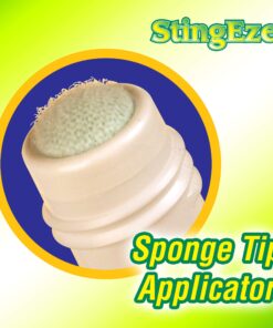 StingEze MAX Bug Bite Relief, Maximum Itch Relief from Bug Bites and Stings, Stops Pain, Relieves Itching, Reduces Infection - 0.5 oz Travel Pen Dauber 27 81kWoIdltjL