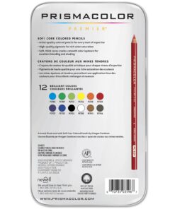 Prismacolor Premier Colored Pencils, Soft Core, 12 Pack 12-count - Assorted 33 81kYtqwettL