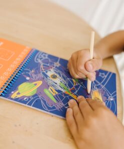 Melissa & Doug On the Go Scratch Art Activity Books Set - Safari Animals, Animal Families, Vehicles 11 81ka6F4VRLL