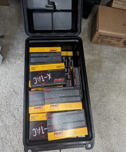 MTM AC50C-40 Ammo Can, 50-Caliber, Heavy-Duty Dual Latching System, Rugged Polypropylene Plastic, O-Ring Seal System, Water Resistant, Bulk Ammo Storage, USA Made, Black 50-Caliber Ammo Can 34 81kaXTM5QAL