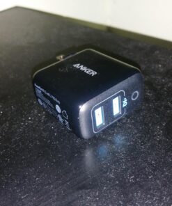 Anker Dual USB Wall Charger, PowerPort II 24W, Ultra-Compact Travel Charger with PowerIQ Technology and Foldable Plug, for iPhone XS/Max/XR/X/8/7/6/Plus, iPad Pro/Air 2/mini 4, Galaxy S9/S8/+ and More Black 46 81kasHzWCYL