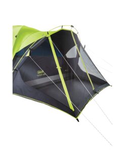 Coleman Carlsbad Dark Room Camping Tent with Screened Porch, 4/6 Person Tent Blocks 90% of Sunlight and Keeps Inside Cool, Weatherproof Tent with Easy Setup and Screened-In Porch 6-person 34 81kbKnQNENL