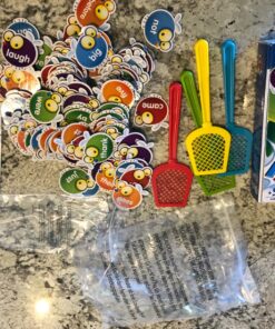 Learning Resources Sight Word Swat a Sight Word Game, Visual, Tactile and Auditory Learning, 114 Pieces, Ages 5+, Multi-color 32 81kbswpcD4L