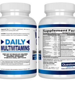 Vital One Multivitamin for Men – Daily Wholefood Supplement - 150 Vegan Capsules – Arazo Nutrition 20 81kcmoy23jL