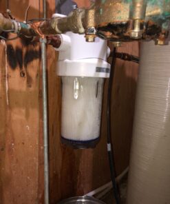 GE FXHSC Whole House Water Filter | Replacement for Water Filtration System | NSF Certified: Reduces Sediment, Rust & Other Impurities from Water | Replace Every 3 Months for Best Results | 1 Filter 1 Count (Pack of 1) 22 81kdjVFyJxL