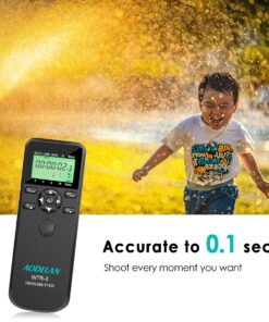AODELAN WTR2 Wireless Shutter Release Timer Remote Control for Nikon Z6, Z7, Coolpix P1000, D850, D810, D700, D4, D5, D4s, D3100, D5000, D7200, D600, D610, D750, D3200, D3300; Replace MC-DC2, MC-36 16 81kgU8qcfvL