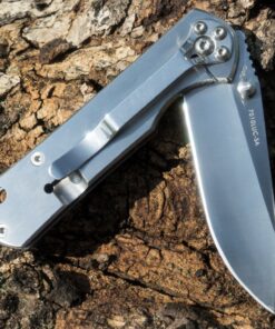 Sanrenmu 7010 Folding Pocket Knife EDC Knife 12C27 Blade Frame Lock Stainless Steel Handle with Clip 33 81kgzslQwL