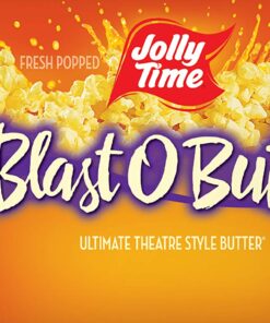 Jolly Time Premium Flavored Microwave Popcorn, Gluten Free, Gourmet Bulk Box, 24 Count (Blast O Butter, 3.2 Ounce (Pack of 24)) 3.2 Ounce (Pack of 24) 9 81kiFXo7aRL