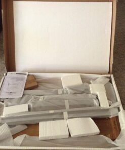 Studio Designs Vintage Drafting Table - Antique Design Solid Wood Drafting Table with Built-In Pencil Groove and Pencil Ledge - Angle Adjustable Work Surface Rustic Oak 42" 55 81kiJq6F70L