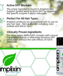 Hair Growth Conditioner - Hair Loss Conditioner For Thinning Hair - Sulfate Free Prevention Formula Against Hair Loss, Alopecia & Receding Hairline with Argan Oil - by Amplixin 26 81kmXAF tdL