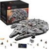 LEGO Star Wars Ultimate Millennium Falcon 75192 - Expert Building Set and Starship Model Kit, Movie Collectible, Featuring Classic Figures and Han Solo's Iconic Ship, Best Gift for Adults 8 81kmuPJ9IOL