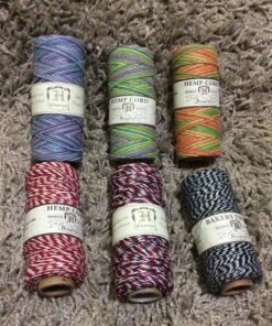 Hemptique Cotton Baker's Twine Spool 2 Ply, 410-Feet, Black 8 81kn6aTwZaL