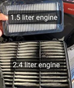 EPAuto GP258 (CA11258 / 17220-R5A-A00) Replacement for Honda Rigid Panel Engine Air Filter for CR-V (2012-2014) 19 81kq4AOSLmL