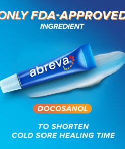Abreva 10 Percent Docosanol Cold Sore Treatment, Treats Your Fever Blister in 2.5 Days - 0.07 oz Tube x 2 19 81kqjI4PjgL