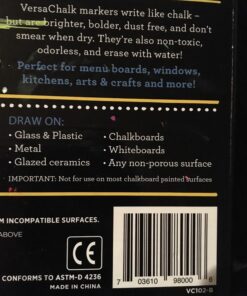 Neon Chalk Marker for Chalkboard Liquid Pen 8 Pack 5mm Bold Tip Erasable and Washable Bold 5mm Neon Colors 42 81ktdW2jODL